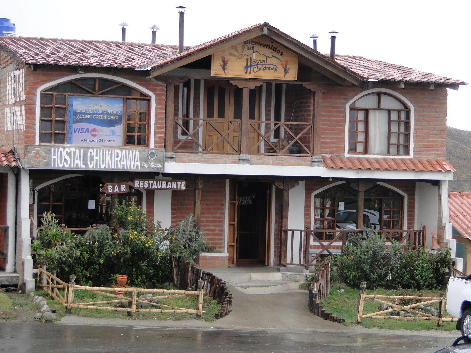 Hosteria Chukirawa Quilotoa Exterior photo